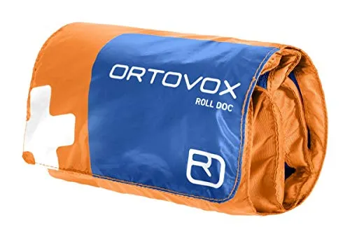 Ortovox Unisex – Erwachsene Roll Doc Erste-Hilfe-Set, Shocking Orange, 15 x 10 x 6 cm, Einheitsgröße