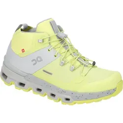 ON CLOUDTRAX WATERPROOF Damen Stiefeletten - Gelbe Wander- und Trekkingstiefel - Größe 38 - Vielseitige Damen Stiefeletten von ON mit wasserdichter Membran für trockene Füße. Ideal für Outdoor-Abenteuer und Stadt. Praktisches Schnürsystem und hervorragende Dämpfung für optimalen Komfort.
