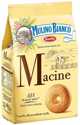 Mulino Bianco Kekse Macine 350g Italien biscuits cookies kuchen brioche