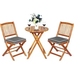 COSTWAY 3tlg. Gartenmöbel Set