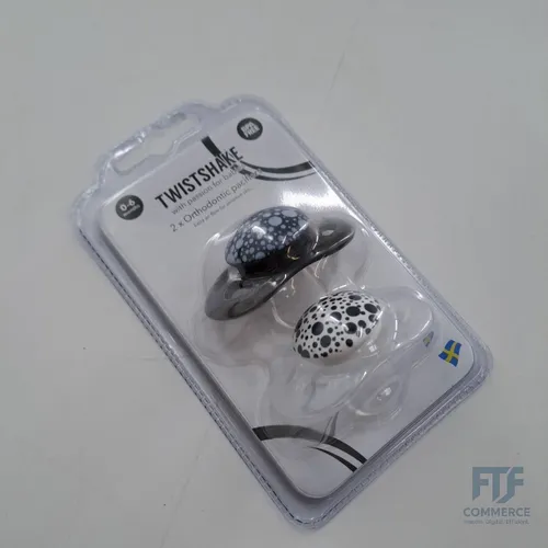 Twistshake Baby-Schnuller – 2er-Pack | Kieferorthopädische Form | Ultra... 78086