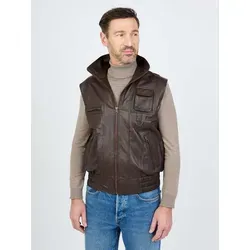 JCC Lederweste BigVest2 braun M (48)