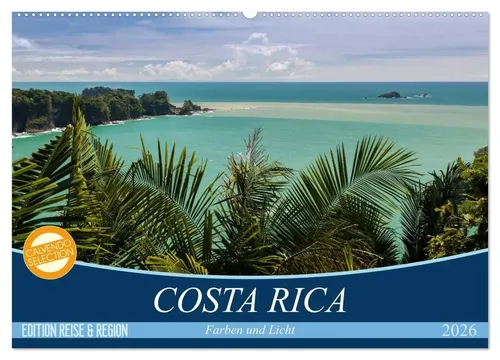 Thomas Gerber | COSTA RICA Farben und Licht Wandkalender 2026 - Erleben Sie mit diesem DIN A2 Wandkalender atemberaubende Bilder aus Costa Rica. Ideal für jeden Raum und perfekt als Geschenk für Reise- und Naturfreunde.