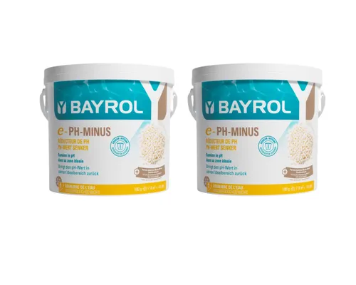 BAYROL e-pH-Minus 2x6kg Granulat Set für Pool von BAYROL