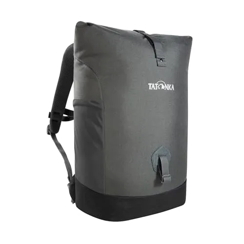 Tatonka Grip Rolltop Pack 25 - Stylischer Daypack titan grey - Robuster Rucksack mit 25 Liter Volumen, ergonomischen Schultergurten und praktischen Fächern, ideal für Stadtbewohner und Abenteurer.