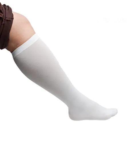 COMPRESSANA Intra Unterzieh Kniestrümpfe extra weit - Silber - Medizinische Kompressionsstrümpfe für optimalen Halt und Unterstützung, ideal bei venösen Beschwerden und zur Verbesserung der Blutzirkulation.