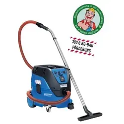 Nilfisk Nass-Trockensauger Attix 33-2H IC - 30L, 1400W mit Steckdose - Nass- & Trockensauger der Staubklasse H, ideal für krebserregende Stäube und Asbest. Mit automatischer Filterreinigung und 30L Volumen für professionelle Anwendungen.