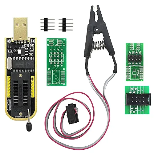 KeeYees S018 SOP8 Test Clip für EEPR0M 25CXX / 24CXX + CH341A 24 25 Serie EEPR0M Flash BIOS USB Programmer