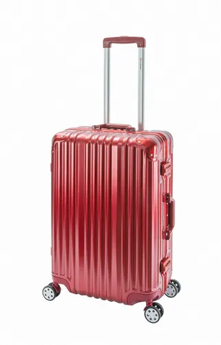 Travelhouse Hartschalen-Trolley London – 4 Rollen, TSA-Schloss, Aluminium-Rahmen - Koffer der Kategorie Hartschalen mit 67 Liter Volumen, bruchsicherem Polycarbonat und TSA-Schloss für maximale Sicherheit. Ideal für Reisen, leicht und stabil.