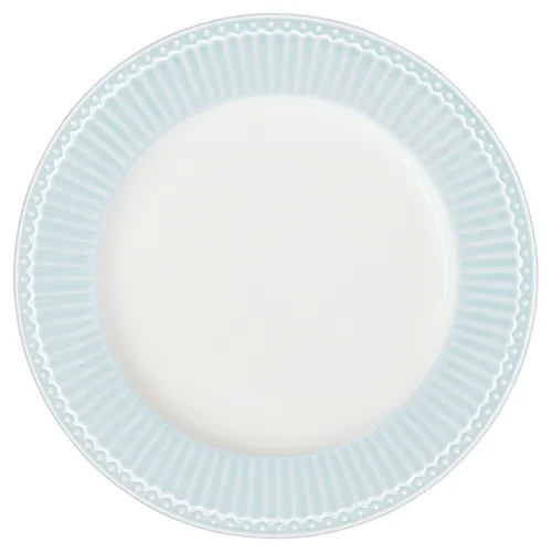 Greengate Teller ALICE Blau 17,5 Kuchenteller Everyday Geschirr PALE BLUE