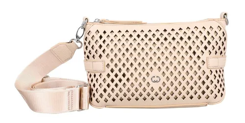 GERRY WEBER Schultertasche Summertime - Stilvoll und Praktisch - Schultertasche in Beige mit abnehmbarem, verstellbarem Schulterriemen und geräumigem Hauptfach. Ideal für den Alltag, um Ihre Essentials stilvoll zu organisieren.