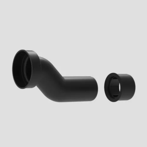Sanit WC-Etagen-Anschlussbogen 70 mm DN90/DN100