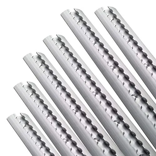 LABT Aluminium Airlineschienen Set halbrunde Form 6 Meter = 4X 1,5m - Halbrunde Airlineschiene zur Ladungssicherung für LKWs und Wohnmobile - Gebohrte Zurrschiene Silber - Zurrleiste