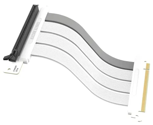 PCI Express x16 Kabel - PCI Express (W) gewinkelt zu PCI Express (M), 20 cm, optimal für PC VR Riser-Anwendungen