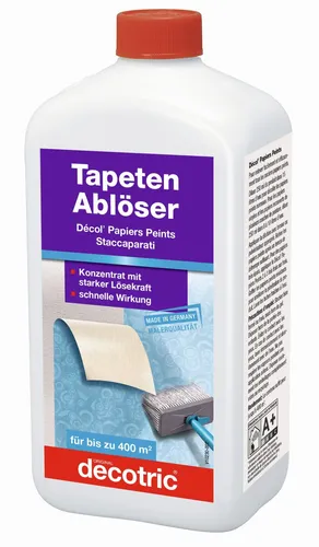 decotric Tapetenablöser Tapetenentferner Tapetenlöser 1 Liter