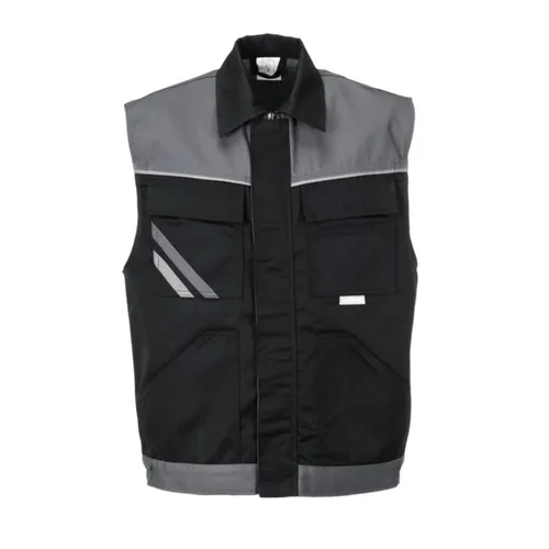 Planam  Highline Weste schwarz/schiefer/zink Gr. XXL, 2713060