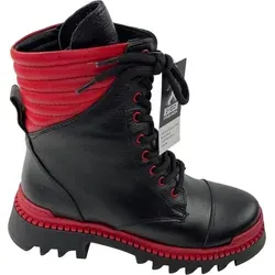 Go Fashion 809550195 (37/schwarz-rot) - Schwarz - 37 2