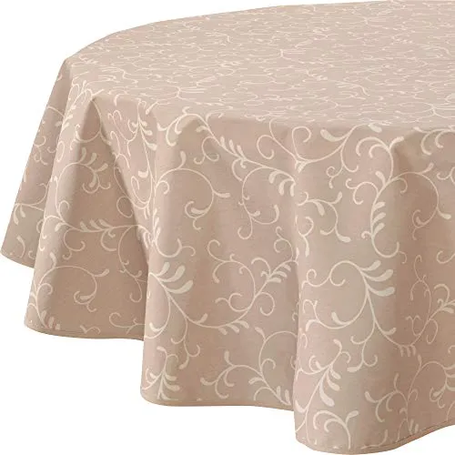 Erwin Müller Tischdecke Essen abwaschbar Taupe von Erwin Müller