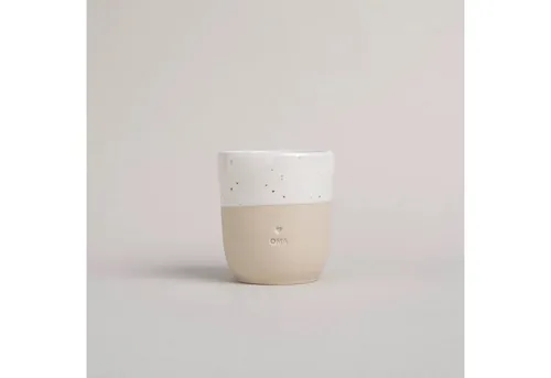 Eulenschnitt Becher Eulenschnitt in beige von Eulenschnitt