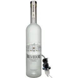 Belvedere Organic Vodka 40% Vol. 6l mit Ausgießer + LED