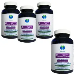 Frauenmantel 720 Kapseln nach Hildegard von Bingen - Nahrungsergänzungsmittel mit 100% natürlichen Frauenmantel-Kapseln, die das weibliche Wohlbefinden fördern und hormonähnliche Pflanzenstoffe enthalten.