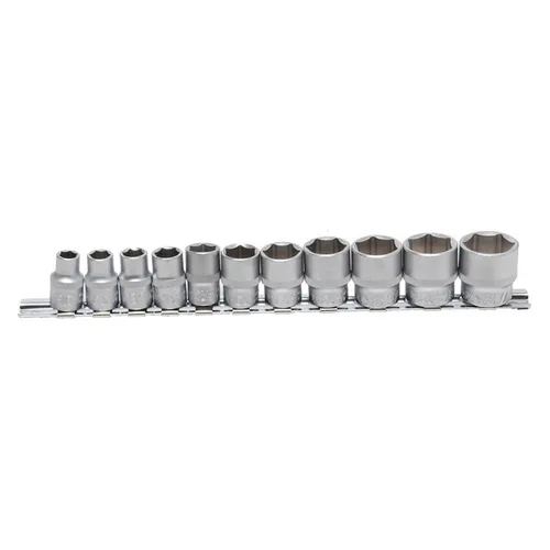Produktbild BGS-9110 Steckschlüssel-Einsatz-Set, 10 (3/8), 6-kant, in ZOLL, 5/16 - 7/8 mm, 1