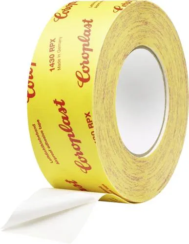 COROPLAST Spezialpapier-Klebeband Typ 1430 RPX - 60 mm x 40 m - Sonstige Elektroinstallationsartikel, ideal für luftdichte Verklebungen im Bau, wasserabweisend und feuchtigkeitsbeständig, sorgt für dauerhafte Luftdichtheit.