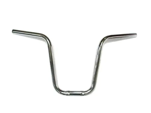 Hochlenker Chrom 610 x 280 mm passend für Vespa Piaggio Citta, Honda Camino PA 50, Puch Maxi, Kreidler, Zündapp, Simson – Mofa, Moped, Mokick