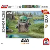 Schmidt Spiele 59955 Thomas Kinkade Mandalorian Puzzle - 1.000 Teile, farbenfrohes Meisterwerk für stundenlangen Rätselspaß ab 12 Jahren