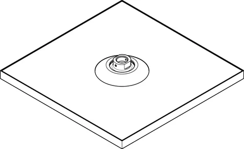 hansgrohe Kopfbrause Raindance E 300 1jet MB