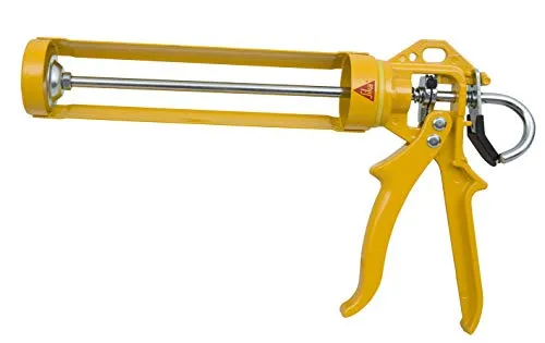 Sika 485241 Pistole MK2 Evo - Heißklebepistole - Kartuschenpresse für 300-310 ml Kartuschen, mit Tropfschutz und einfachem Einführen. Ideal für präzise Klebeanwendungen in Heimwerkerprojekten.