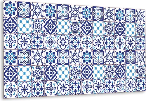 Tulup Selbstklebender Spritzschutz für Küchenrückwand in blau von Decormat