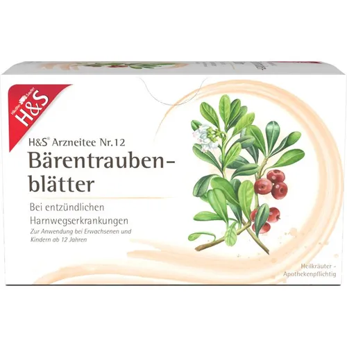 H&S Bärentraubentee 54 g von H&S Tee-Gesellschaft mbH