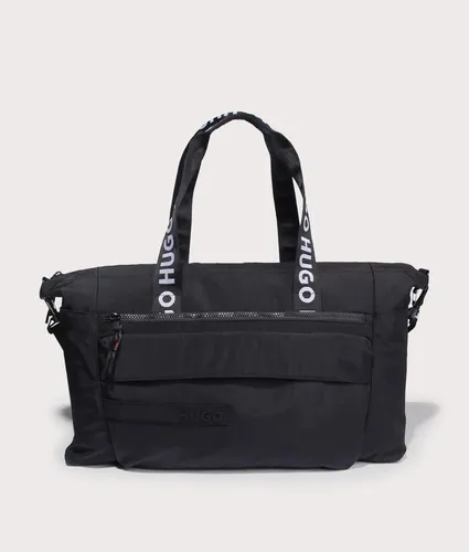 Hugo Colyns Weekender Reisetasche 50 cm schwarz - Stylische Reisetasche für Kurztrips, aus strapazierfähigem Material mit viel Stauraum und praktischen Fächern.