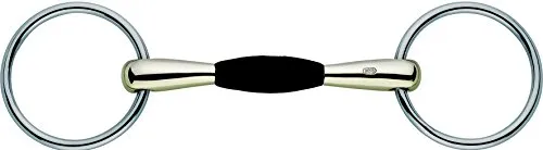 Sprenger Flex Control Gebiss 18mm SENSOGAN - Aufziehtrensen mit flexiblem Gummiüberzug, schützt empfindliche Maulpartien und fördert Durchlässigkeit bei sensiblen Pferden.