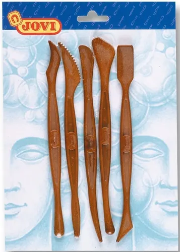 Jovi Bastelfilz Modellierwerkzeuge VE=5 Stück Blister