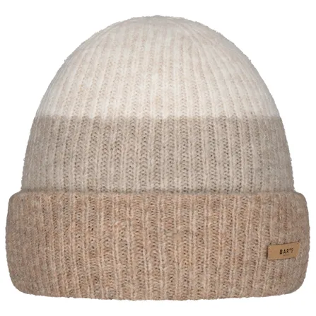 Barts Women's Suzam Beanie - Beige Mütze in One Size - Modische Mütze in Beige, One Size, aus warmem und elastischem Material, perfekt für den Alltag und stilvolle Outfits.