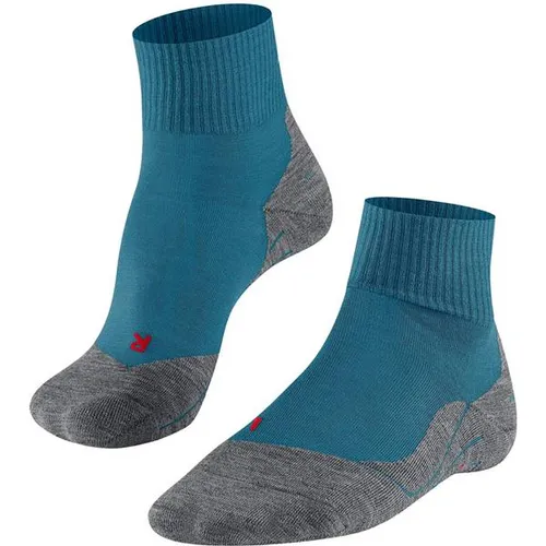 FALKE Herren Wandersocken TK5 Wander Short M SSO - Sportbekleidung: Atmungsaktive Wandersocken aus hochwertiger Merinowolle mit antiblasen Funktionsmaterial für höchsten Tragekomfort und trockene Füße bei Outdooraktivitäten.
