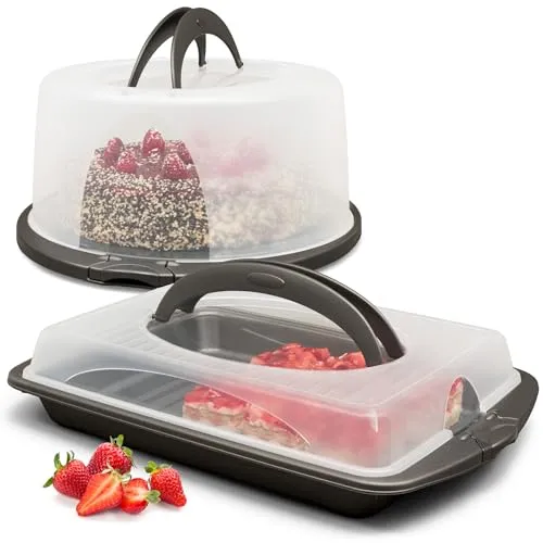 Hausfelder Kuchentransportbox Set 4-tlg. von HAUSFELDER