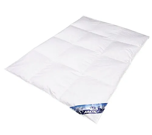 Daunenkassettendecke Baby Kids 100x135 cm Arktic Dreams 100% Natur (100 x 135 cm, Daune Wärme 3)