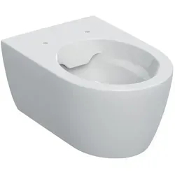 Geberit iCon Wand-Tiefspül-WC 501661001 - Wandhängendes WC mit rimfree-Technologie für eine einfache Reinigung, ideal für moderne Badezimmer. Kompatibel mit Unterputz-Spülkästen.