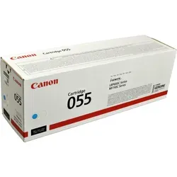 Canon Toner 3015C002 055 cyan - Originaltoner für bis zu 2.100 Seiten, hochwertige Farbausdrucke für Canon Satera und i-SENSYS Drucker