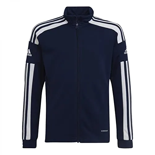 adidas Unisex Kinder Squadra 21 Training Jacket in blau von adidas