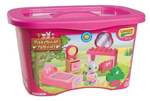 Produktbild UNICO 8938-0MAX Maximilian Familien Kleiderschrank, Bauklötze 40 Stück