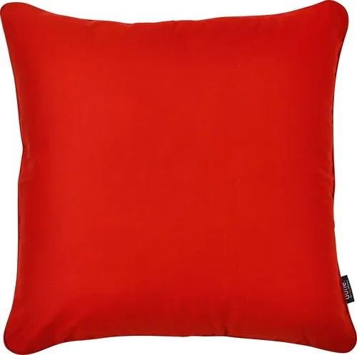 done.® Dekokissen Uni, unifarben, Reißverschluss, Kissenhüle ohne Füllung, 1 Stück