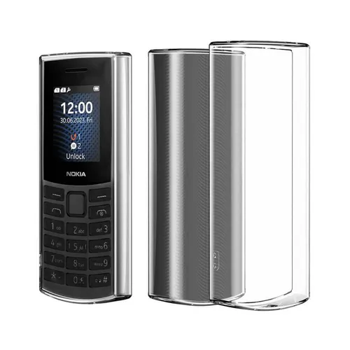 Schutzhülle für Nokia 106 4G [CLEAR GEL] Premium Transparent Clear