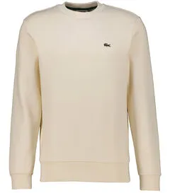 Lacoste Sweatshirt mit Label-Badge in Offwhite, Größe XL von Lacoste