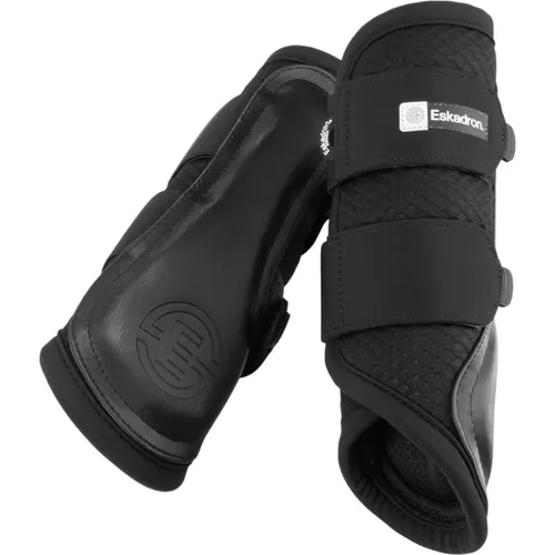 Eskadron Gamaschen MESH Black Dynamic 25 H/W, Größe:M - Gamaschen & Schützer für Pferde, aus atmungsaktivem Multilayer-Mesh mit PU-Einlage für optimalen Schutz und Komfort beim Reiten.