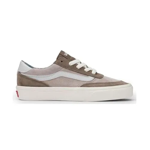 Vans Damen Brooklyn LS Sneaker, Warm Taupe, 37.5 EU in beige von Vans