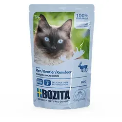 BOZITA Rentier-Fleischbällchen in Sauce (Beutel) 85g von Bozita